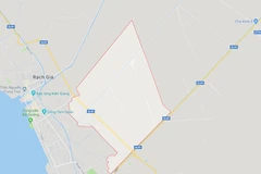 Vị trí xã Thạnh Lộc, huyện Châu Thành, tỉnh Kiên Giang. (Nguồn: Google Maps)