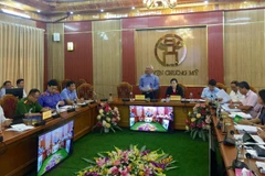 Phó Chủ tịch Quốc hội Uông Chu Lưu phát biểu tại buổi làm việc. (Ảnh: Nguyễn Thắng/TTXVN)