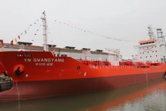Tàu YN GWANGYANG. (Ảnh: Tuấn Phan/TTXVN)