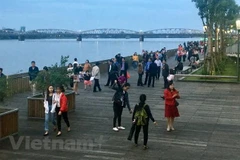 Một góc thành phố Huế. (Nguồn: TTXVN)