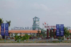 Khu đất thực hiện dự án trước đây là công viên nước Cần Thơ
