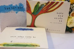 Một số tác phẩm của Nhà thơ Trần Lê Khánh. (Nguồn: Baochinhphu)