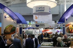 Quang cảnh hội chợ. (Ảnh: Hoài Thanh/TTXVN)