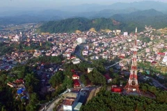 Một góc thành phố Bắc Kạn, tỉnh Bắc Kạn. (Nguồn: backan.gov.vn)