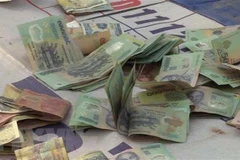 Tang vật một vụ đánh bạc. (Ảnh minh họa. Nguồn: TTXVN)