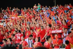 Cổ động viên Việt Nam. (Ảnh minh họa. Nguồn: TTXVN)