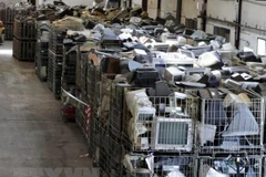 Rác thải điện tử. (Nguồn: Getty Images/TTXVN)