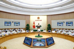 Thủ tướng Nguyễn Xuân Phúc phát biểu. (Ảnh: Thống Nhất/TTXVN)