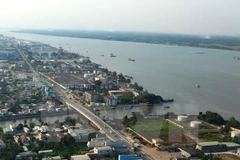 Một góc thành phố Cần Thơ. (Nguồn: TTXVN)