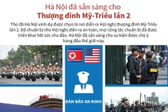 Hà Nội đã sẵn sàng cho Thượng đỉnh Mỹ-Triều lần 2.