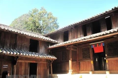 Một góc Khu di tích nhà Vương. (Ảnh: Minh Tâm/TTXVN)