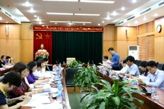 Tổ công tác về kiểm tra công vụ của Thủ tướng Chính phủ kiểm tra Bộ Văn hóa, Thể thao và Du lịch. (Nguồn: Bộ Nội vụ)