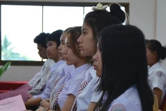 Sinh viên Lào. (Nguồn: China Report ASEAN)