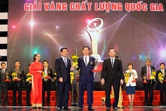 75 doanh nghiệp được tặng Giải thưởng Chất lượng Quốc gia