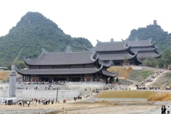 Chùa Tam Chúc (Hà Nam) sẽ là địa điểm tổ chức Đại lễ Vesak Liên hợp quốc 2019. (Ảnh: Anh Tuấn/TTXVN)