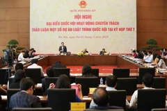 Quang cảnh hội nghị. (Ảnh: Dương Giang/TTXVN)