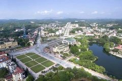 Một góc thành phố Yên Bái. (Nguồn: Yenbai.gov.vn)