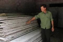 Cựu chiến binh Đỗ Quang Sản. (Ảnh: Thùy Dung/TTXVN)