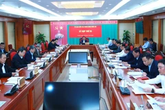 Ủy ban Kiểm tra Trung ương họp kỳ thứ 35. (Ảnh: Phương Hoa/TTXVN)