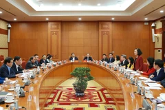 Quang cảnh hội nghị. (Ảnh: Phương Hoa/TTXVN)