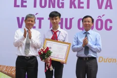 Học sinh Thanh Hóa đoạt giải Nhất cuộc thi viết thư quốc tế UPU 44