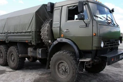 Chiếc xe tải KamAZ-5350. (Nguồn: Wikipedia)
