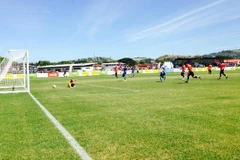 Trận đấu giữa Micronesia và Fiji. (Nguồn: BBC)