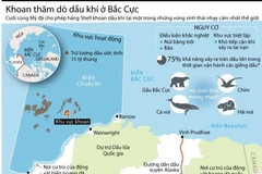 [Infographics] Shell thăm dò dầu khí ở Bắc Cực gây nhiều tranh cãi