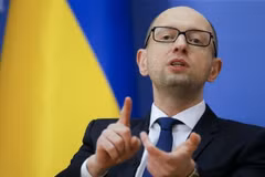 Thủ tướng Ukraine Arseniy Yatsenyuk. (Nguồn: EPA)