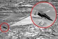 Vật thể lạ xuất hiện trên Sao Hỏa. (Nguồn: NASA)
