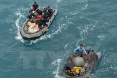 Các lực lượng Indonesia tích cực tìm kiếm hộp đen máy bay QZ8501