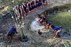 [Photo] Lễ cầu mưa độc đáo của đồng bào Gia Rai ở Tây Nguyên