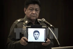 Một nghi phạm đánh bom Thái Lan bị bắt tại biên giới Campuchia. (Nguồn: AFP/TTXVN)