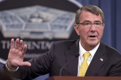 Bộ trưởng Quốc phòng Mỹ Ashton Carter. (Nguồn: AP)