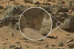 Bức ảnh gây nhiều tranh cãi về sự tồn tại của 'người ngoài hành tinh.' (Nguồn: NASA)