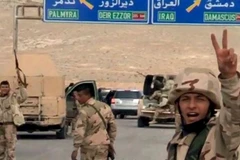 Một mũi tiến công của quân đội Syria áp sát thành phố cổ Palmyra. (Ảnh: Reuters)