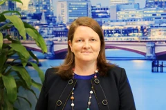 Đại biện lâm thời Vương quốc Anh tại Việt Nam Lesley Craig. (Ảnh: Vietnam+)