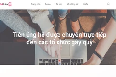 GiveNow.vn là một nền tảng gây quỹ từ thiện hướng tới sự tiện lợi trong thanh toán, minh bạch trong quản trị. (Ảnh: PV/Vietnam+)