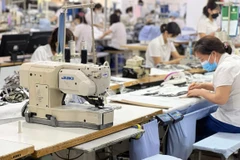 Các cấp công đoàn thương lượng về tiền lương, bữa ăn ca cao hơn mức tối thiểu. (Ảnh: PV/Vietnam+)