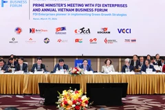 Diễn đàn doanh nghiệp Việt Nam (VBF) năm 2024. (Ảnh: Vietnam+)