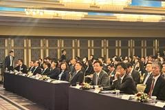 Hội nghị xúc tiến đầu tư “Việt Nam-Điểm đến đầu tư,” tại Nhật Bản. (Ảnh: CTV/Vietnam+)