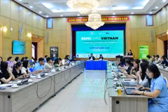 Họp báo công bố Triển lãm ngành công nghiệp bán dẫn-SEMIExpo Viet Nam 2024. (Ảnh: Vietnam+)