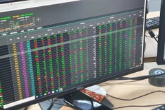 VN-Index tăng điểm trước đó tiệm cận vùng 1.245-1.255 điểm tương ứng vùng giá cao nhất năm 2023 và nếu vượt qua được vùng giá này, chỉ số sẽ hướng đến khu vực 1.300 điểm. (Ảnh: Vietnam+)