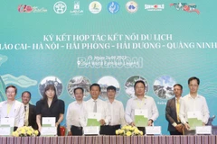 Quang cảnh Lễ Ký kết. (Nguồn: Báo Lào Cai)