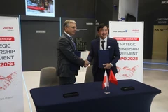 Lễ ký kết Hợp tác chiến lược của Viettel và WB Group. (Nguồn: Viettel)