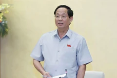 Phó Chủ tịch Quốc hội Trần Quang Phương phát biểu. (Ảnh: Doãn Tấn/TTXVN)