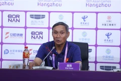 Huấn luyện viên Mai Đức Chung. (Ảnh: Hoàng Linh/TTXVN)