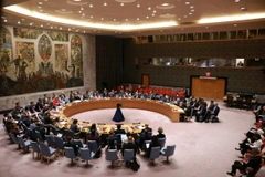 Toàn cảnh cuộc họp Hội đồng Bảo an Liên hợp quốc tại New York, Mỹ. (Ảnh: THX/TTXVN)