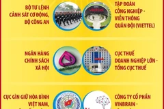 Các tập thể được vinh danh trong Chương trình Vinh Quang Việt Nam 2024
