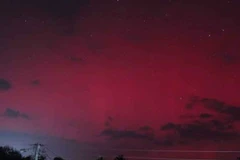 Cực quang tại Cuba. (Nguồn: prensa-latina.cu)